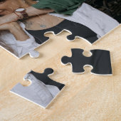 Love Story Fotocollage Puzzel | Gepersonaliseerd (Zijkant)