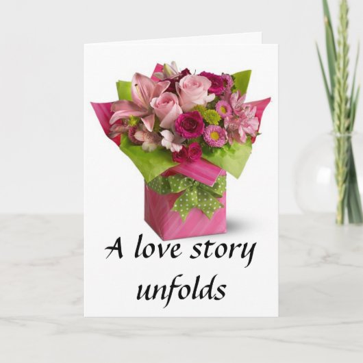 Love Story-Invitation (Voorkant)