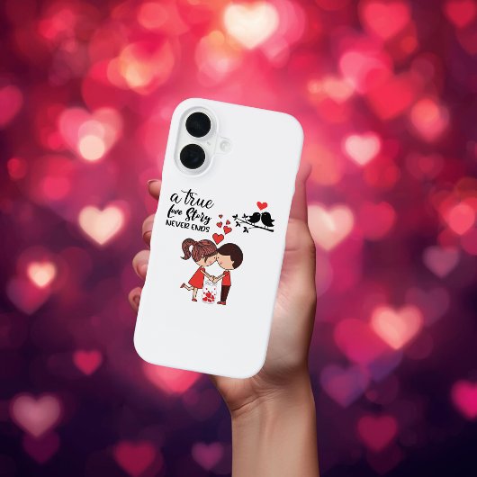 Love Story iPhone16 Case iPhone 16 Hoesje