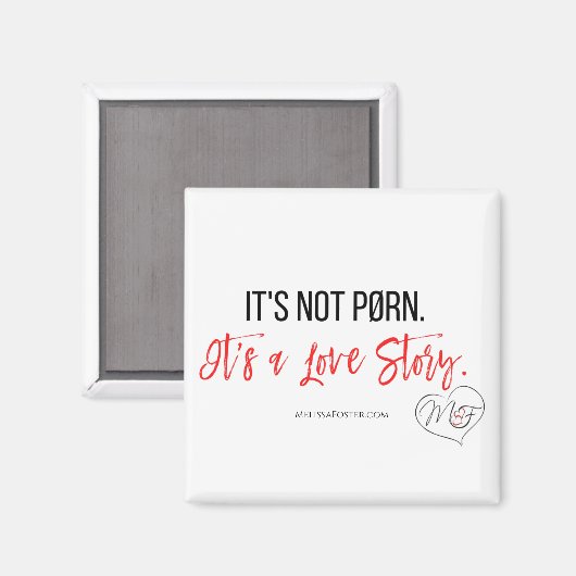 Love Story magnet (Voorkant / Achterkant)