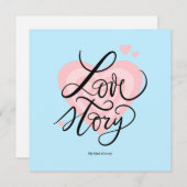 Love Story – Mijn Soort Verhaal Kaart (Voorkant / Achterkant)