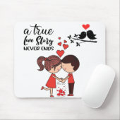 Love Story Mousepad Muismat (Met muis)