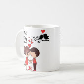 Love Story Mug Koffiemok (Voorkant links)