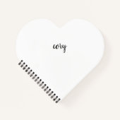 Love Story Notitieboek (Voorkant)