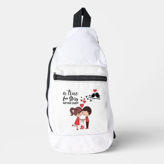 Love Story Schoudertas Sling Bag (Voorkant)