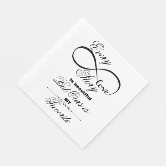 Love Story Servetten (Hoek)