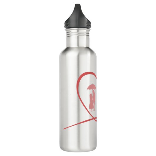 Love Story Water Bottle Waterfles (Links)