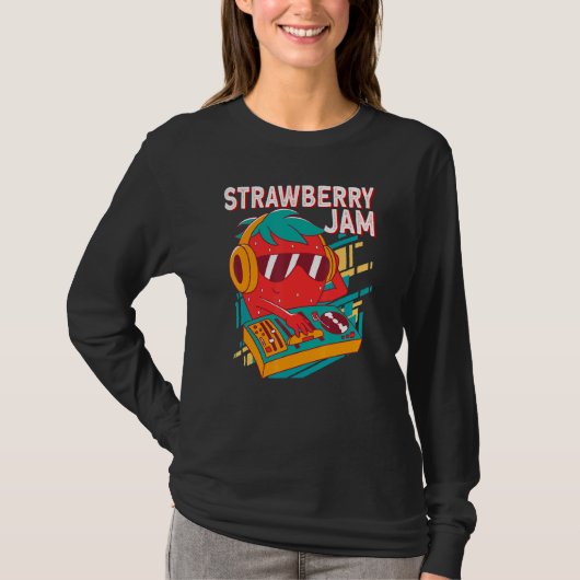 Love Strawberry Jam T-shirt (Voorkant)