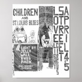 Love Street Light Circus flyer Apr4&5'69 Poster (Voorkant)