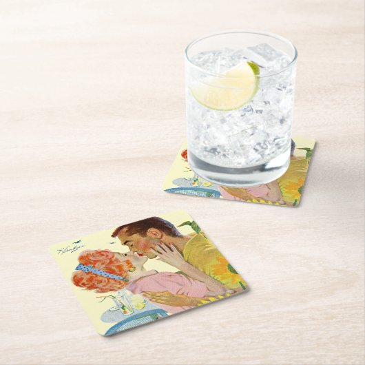 Love-Struck 2 Kartonnen Onderzetters (Insitu)