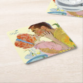 Love-Struck 2 Kartonnen Onderzetters (Schuin)