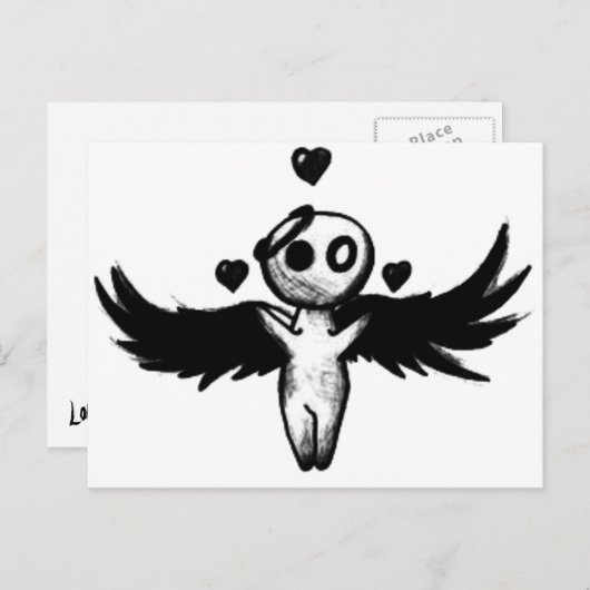 Love Struck Briefkaart (Voorkant / Achterkant)