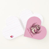 Love-Struck Cupido met Roze Bril en Bubble Gum Notitieboek (Binnen)