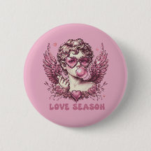Love-Struck Cupido met Roze Bril en Bubble Gum
