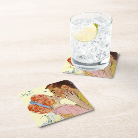 Love-Struck Kartonnen Onderzetters (Insitu)