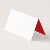 Love Struck Las Vegas Fill-In Naam Tafelnummer Visitekaartje (Achterkant)