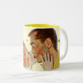 Love-Struck Tweekleurige Koffiemok (Voorkant rechts)