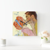 Love-Struck Vierkante Klok (Huis)