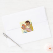 Love-Struck Vierkante Sticker (Envelop)