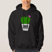 Love Succs Succulent Cactus Hoodie (Voorkant)