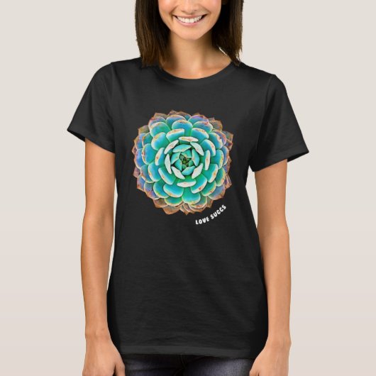 Love Succs Succulent T-shirt (Voorkant)
