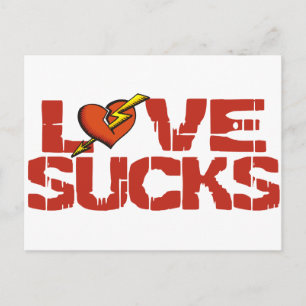 Love Sucks Briefkaart