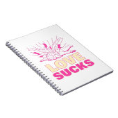 Love Sucks Notitieboek (Rechterzijde)