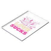 Love Sucks Notitieboek (Linkerzijde)