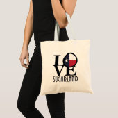 LOVE Sugarland Tote Bag (Voorkant (product))