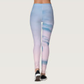 Love Summer Blue Yoga Pants, Leggings (Achterkant)
