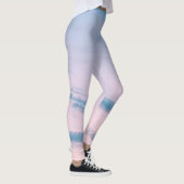 Love Summer Blue Yoga Pants, Leggings (Rechts)