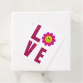 Love Sunflower Bedankjes Labels (In situ)