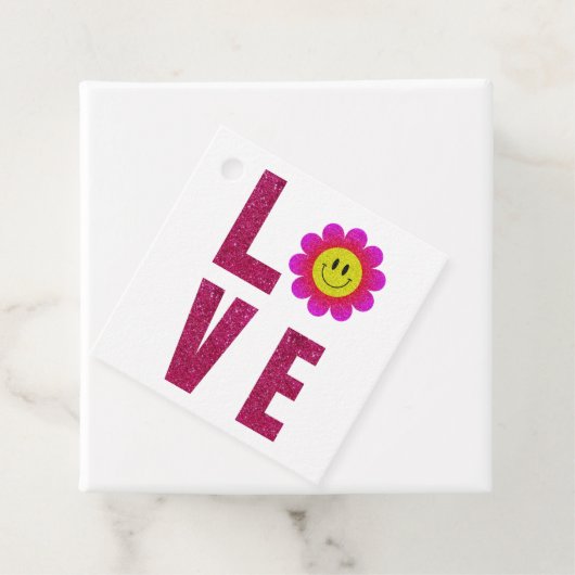 Love Sunflower Bedankjes Labels (In situ)