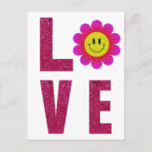 Love Sunflower Briefkaart (Voorkant)