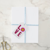 Love Sunflower Cadeaulabel (Met Touw)