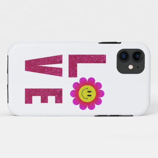 Love Sunflower Case-Mate iPhone Case (Achterkant (horizontaal))