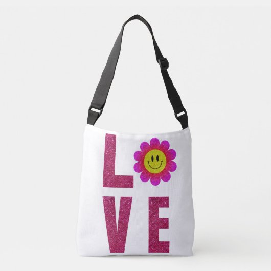 Love Sunflower Crossbody Tas (Voorkant)