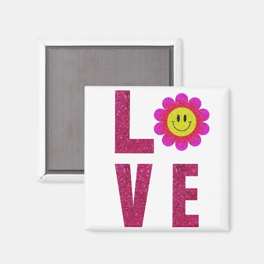 Love Sunflower Magneet (Voorkant / Achterkant)