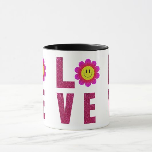 Love Sunflower Mok (Midden)