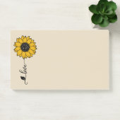 Love Sunflower Post-it® Notes (Kantoor)