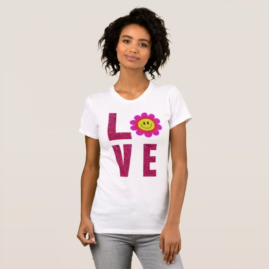 Love Sunflower T-shirt (Voorkant volledig)