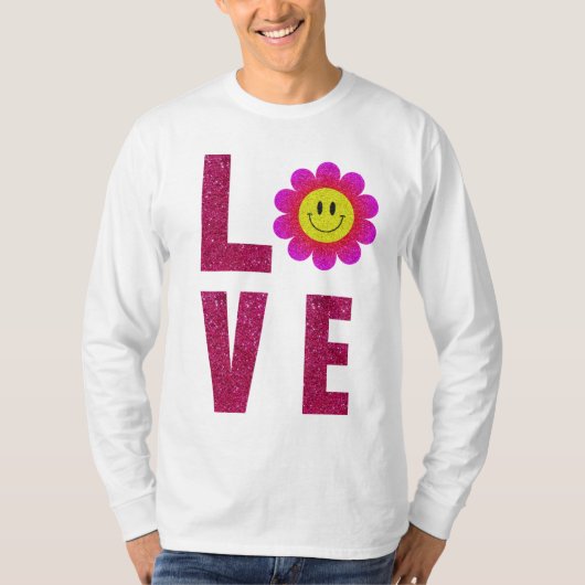 Love Sunflower T-shirt (Voorkant)