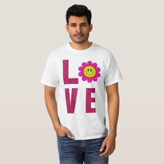 Love Sunflower T-shirt (Voorkant volledig)