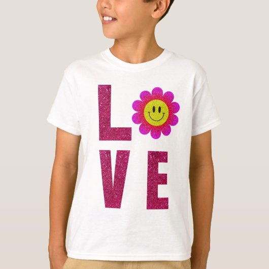 Love Sunflower T-shirt (Voorkant)