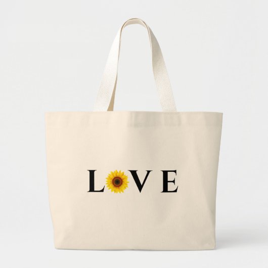 Love Sunflower Tas (Voorkant)
