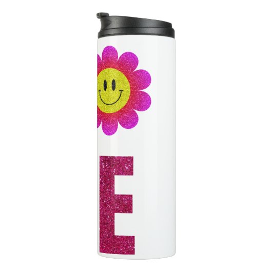 Love Sunflower Thermosbeker (Geroteerd rechts)