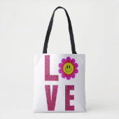 Love Sunflower Tote Bag (Voorkant)