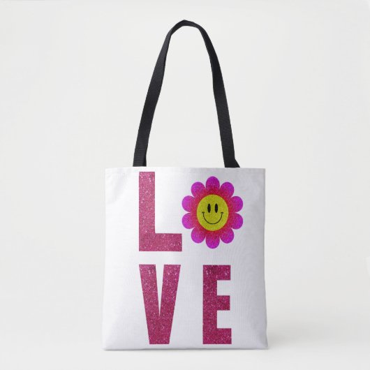 Love Sunflower Tote Bag (Voorkant)