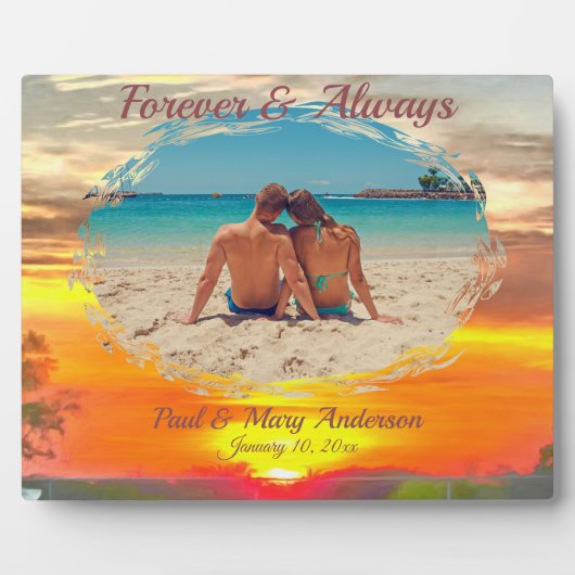 Love Sunset 2295 Fotoplaat (Voorkant)