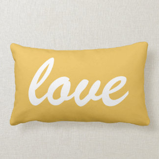 Love Sunshine Yellow New Home Gift Kussen